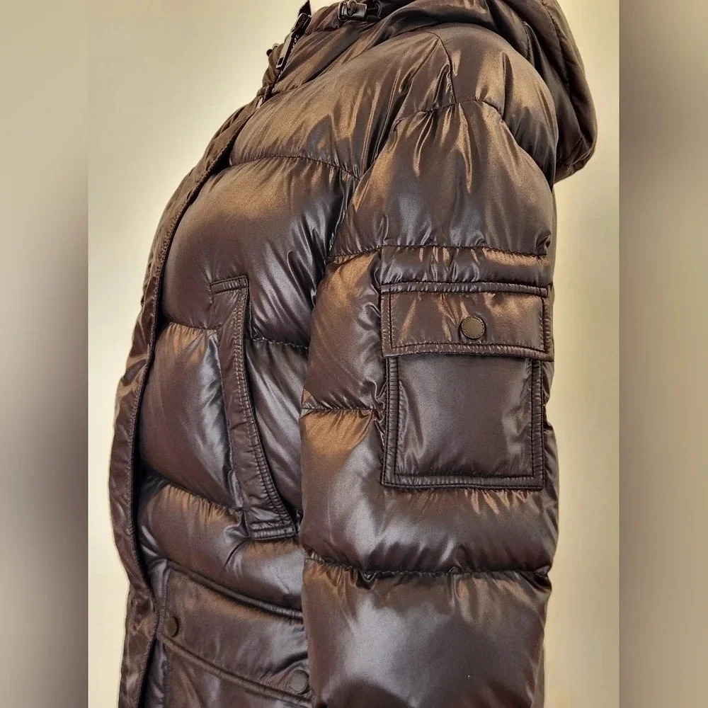 NWT || REBECCA MINKOFF || Long, black puffer jacket - Picture 8 of 16